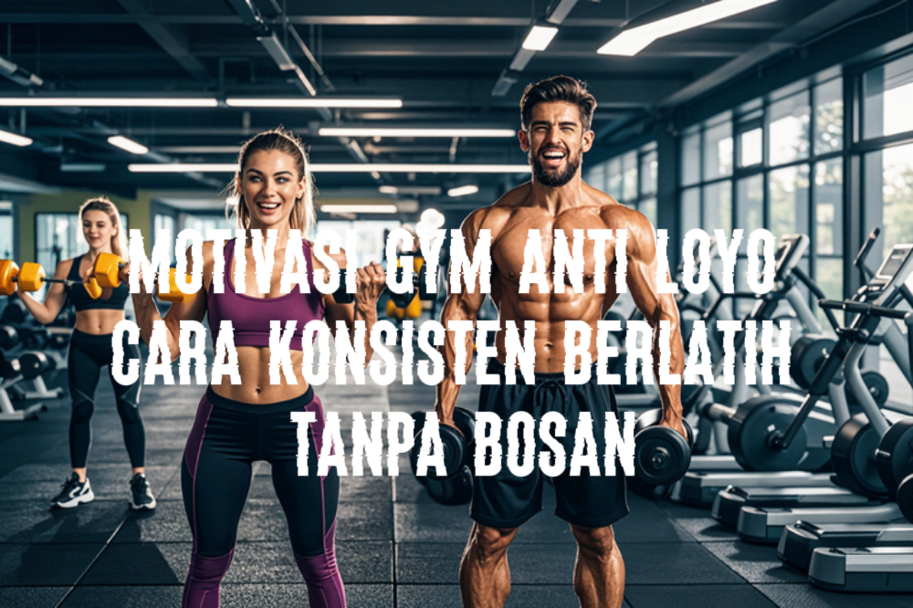 Motivasi Gym Anti Loyo: Cara Konsisten Berlatih Tanpa Bosan